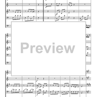 Rondo alla turca (Sonata in A, mvmt. 3) - Score