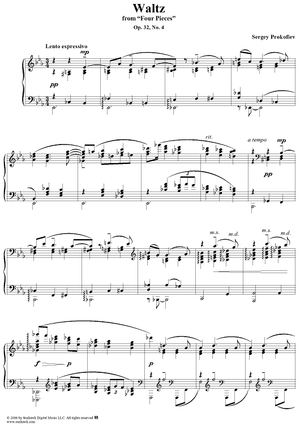 Waltz, Op. 32, No. 4