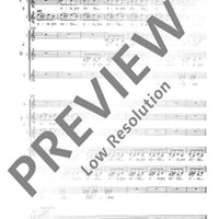 Motetus I - Choral Score