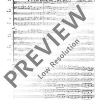 Brandenburg Concerto No. 6 Bb major in B flat major - Full Score