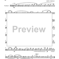 Variations on Auld Lang Syne - Trombone 2