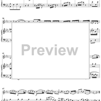 Violin Sonata in C Minor, K59 - Piano Score