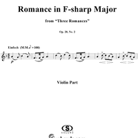 No. 2 in F-sharp Major - Violin