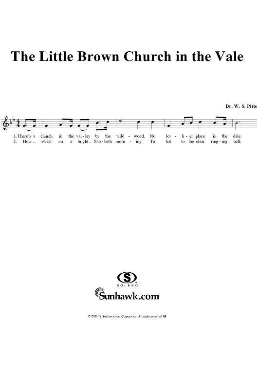The Little Brown Church in the Vale