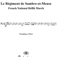 Le Régiment de Sambre-et-Meuse - Trombone 3