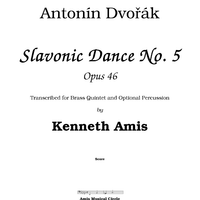 Slavonic Dance No. 5, Op. 46 - Introductory Notes