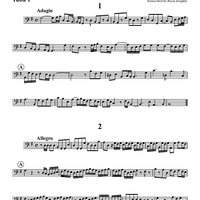 Selected Duets from Handel's Flute Sonatas - Tuba 1