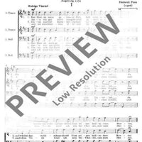 Der 23. Psalm - Choral Score