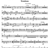 Amor pedestre- Fuessische Liebe [set of parts] - Trombone