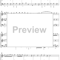 Suite No. 1 in F Major  - From "Pieces en Trio" Book 2 - Score