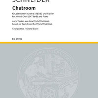 Chatroom - Choral Score