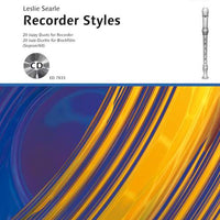 Recorder Styles