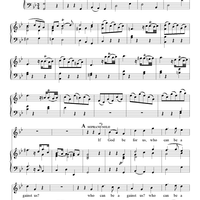 Messiah, no. 52: If God be for us, who can be against us - Piano Score