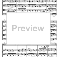 Quintet A Major KV581 - Score