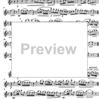 Adagio and Polonaise (from Viennese Sonata KV 497) - Flute