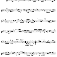 Partita no. 1 in B minor: Eighth Movement