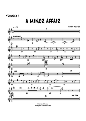 A Minor Affair - Trumpet 3