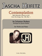 Contemplation - from Five Songs, Op. 105, No.1