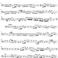 Flute Sonata in G Minor, Op. 2, No. 6 - Cello