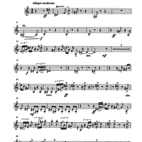 Clarinet quartet - Bass Clarinet