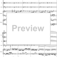 Double Clavier Concerto No. 2 in C Major, Movement 1   (BWV 1061) - Score