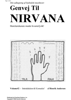 Genvej til Nirvana  Vol.2 - Introduktion til Konnakol