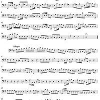 Flute Sonata in G Major, Op. 2, No. 4 - Cello