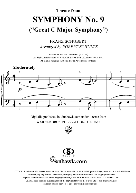 Symphony No. 9 in C Major  (Theme)