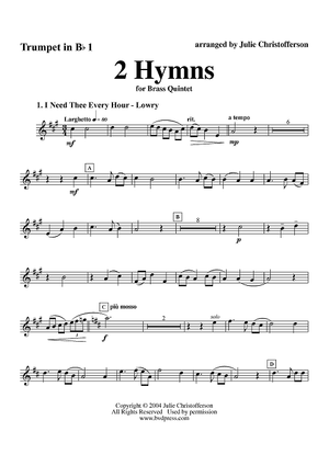 2 Hymns - Trumpet 1