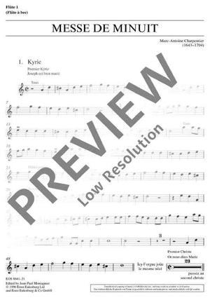 Messe de Minuit - Flute (rec) I
