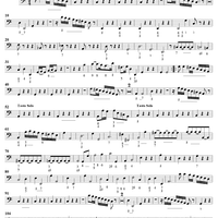 Sonata No. 6 in C Major - Basso Continuo