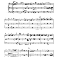 Vivace - from Sonata in F Major - Score