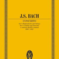 Concerto A minor - Full Score