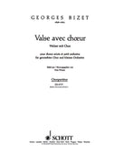 Valse avec choeur - Choral Score