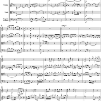 Divertimento No. 7 in D major, K205 (K173a) - Full Score