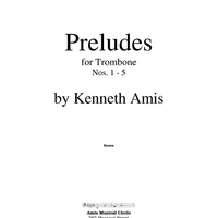Preludes for Trombone No.1-5 - Introductory Notes