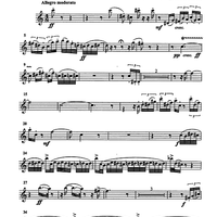 Clarinet quartet - E-flat Clarinet