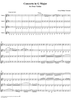 Concerto in G Major - Score