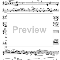 Divertimento No. 2 Op.93 - E-flat Clarinet 1