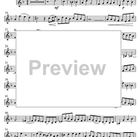 Prelude and Fugue No. 4 KV404A - Oboe