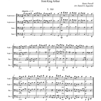 Air & Allegro (from King Arthur) - Score