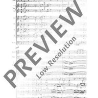 Missa brevis C major - Full Score