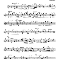 O Come, O Come, Emmanuel - Part 1 Flute, Oboe or Violin