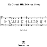 He Giveth His Beloved Sleep