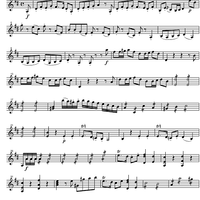 Divertimento No.11 D Major KV251 - Violin 2