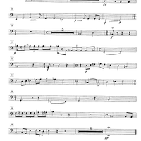 4 Preludes for Brass and Timpani - Trombone 2