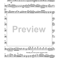 Hymns from "The Southern Harmony" for 2 Violins and Piano - Cello (for Violin 2)