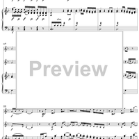 Concertone in C Major, K190 - Piano Score