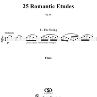 Twenty-Five Romantic Etudes, Op. 66