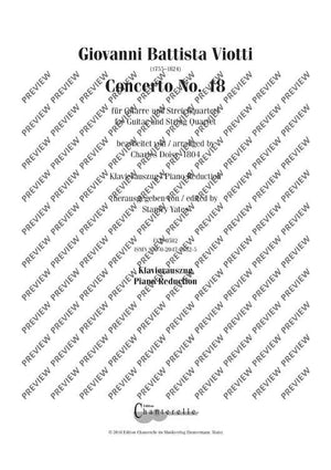 Concerto No. 18 - Score and Parts